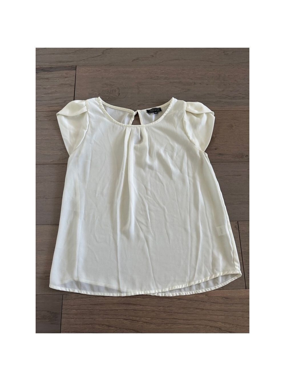 Papermoon Ivory Blouse Top Extra Small Petite